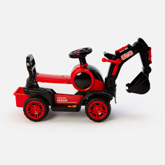 Каталка Utmaster Экскаватор красная