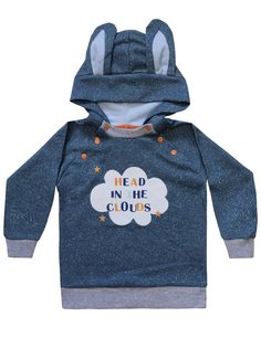 Джемпер "Облачный зайчик", 98 р-р КОТМАРКОТ