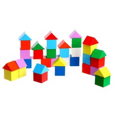 Кубики-треугольники, строительный набор. No Brand