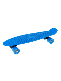 Скейтборд детский Наша Игрушка пластик, голубой, 55x15 см НИ245