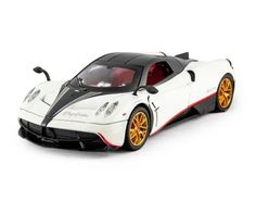 Машинка металлическая спорткар Элемент Pagani Huayra white 1:24