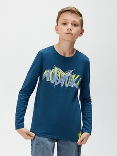 Лонгслив детский Acoola 20130150001, синий, 110