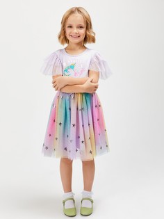 Платье детское Acoola 20220200803, фиолетовый, 122
