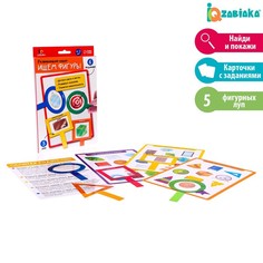 Обучающая игра IQ-ZABIAKA Ищем фигуры, от 3х лет, в коробке