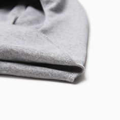 Балаклава детская Hoh Loon Ушки, серый меланж, 46-48