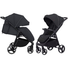 Коляска детская Carrello Bravo CRL-8512 Pure Black 2024, 6м+