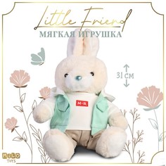 Мягкая игрушка Little Friend Зайчонок в костюме No Brand