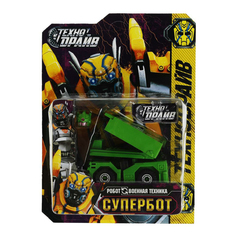 Интерактивная игрушка Технодрайв Супербот Робот Военная техника