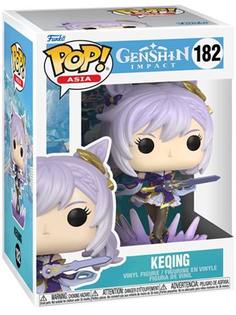 Фигурка POP! Геншин Импакт Ке Цин с оружием Genshin Impact №182 головотряс 11,5 см Funko