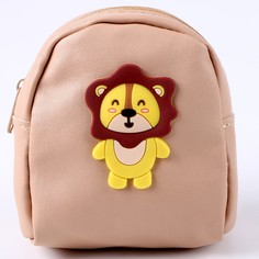 Рюкзак для куклы, Лев, коричневый No Brand