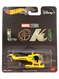 Машинка Hot Wheels вертолет DMC55/HCP23 PREMIUM MARVEL THANOSCOPTER DMC55/HCP23