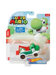 Машинка Hot Wheels эвакуатор GPC10 SUPER MARIO YOSHI зеленый GPC10