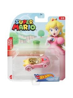 Машинка Hot Wheels легковая машина GPC11 SUPER MARIO PRINCESS PEACH GPC11