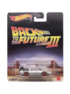 Машинка Hot Wheels DMC55/HCP22 PREMIUM BACK TO THE FUTURE TIME MACHINE HCP22