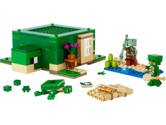 Конструктор Lego Minecraft The Turtle Beach House, 21254