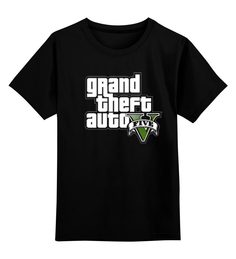 Детская футболка классическая унисекс Printio Grand theft auto