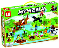 Конструктор Переправа Minecraft My World LB551 LB+