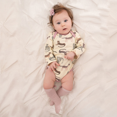 Боди детское КотМарКот LEOPARDIC, белый, 56