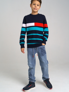 Джинсы PlayToday 12211175 цв. голубой р. 158