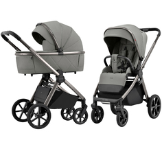 Коляска 2 в 1 Carrello Omega CRL-6530, Superb Grey, 0+