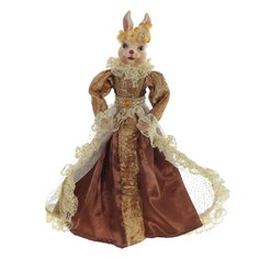 Мягкая игрушка Flando набивная Заяц 12х6х36 см, 781014