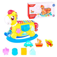 Игрушка развивающая Huanger Лошадка-ксилофон HE8038