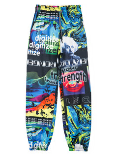 Брюки детские PlayToday 12411237, разноцветный, 146