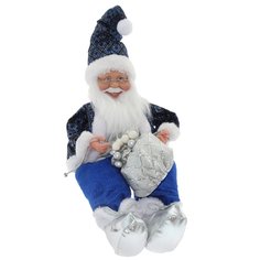 Кукла Flando Дед Мороз с музыкой и функцией движения, 21х14х46 см, 754201