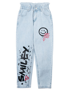 Джинсы детские PlayToday 12421499, голубой, 158