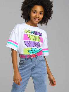 Ремень PlayToday 12321546, светло-сиреневый, 75