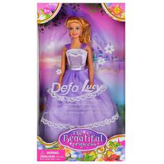 Кукла Defa Lucy Невеста в фиолетовом платье 29 см