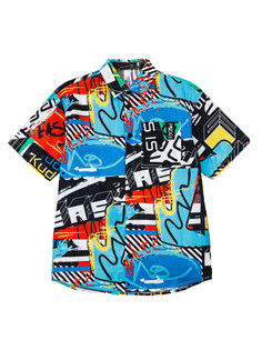 Рубашка детская PlayToday 12411218, разноцветный, 146