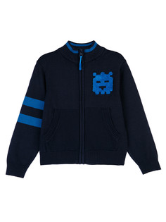 Кардиган детский PlayToday 12412131, тёмно-синий, 122