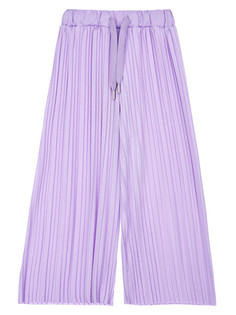 Брюки трикотажные (кюлоты) PlayToday 12422365, фиолетовый, 104