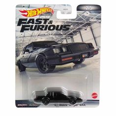 Машинка Hot Wheels DMC55-HCP16 Форсаж металлическая 87 Buick Regal GNX