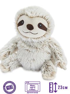 Игрушка-грелка Warmies Medium Marshmallow Ленивец Marshmallow