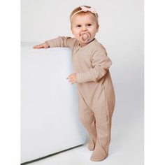 Комбинезон детский Amarobaby AB-OD21-FS3, бежевый, 74