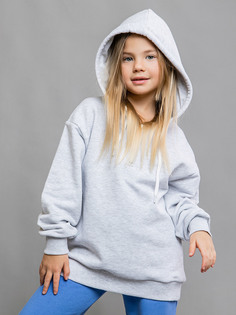 Худи Batik 041_БП24 ,светло-серый меланж ,110 Батик