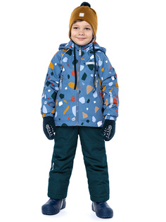 Комплект верхней одежды детский NIKASTYLE 7м0324, синий, 92