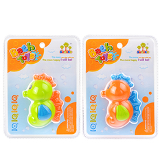 Игрушки для купания SL84801-28 "Морской конек" на листе Oubaoloon