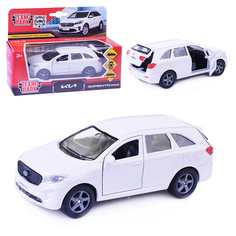 Машина металл KIA Sorento Prime, 12 см, (двери, багаж., белый) инерц., коробке Технопарк