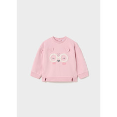 Свитшот детский Mayoral 2414, розовый, 86