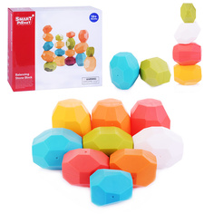 Конструктор S-Y038 "Камушки" (12 дет.) в коробке Oubaoloon