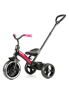 Велосипед трехколесный детский 2 в 1 Q-Play EVA, пурпурный