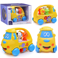 Сортер Abero QX-91100E "Веселый автобус" в коробке