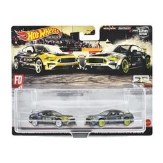 Машинка Hot Wheels HBL96-HCY71 металлическая 21 Ford Mustang & 20 Ford Mustang