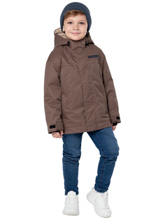 Куртка детская NIKASTYLE 4м3324, коричневый, 122