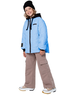 Куртка детская NIKASTYLE 4м6624, голубой, 140