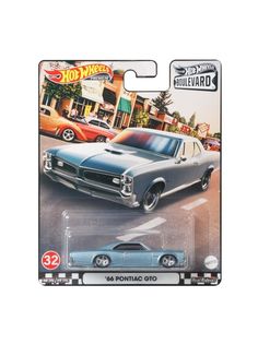 Машинка Hot Wheels премиальная "32" 66 PONTIAC GTO / GJT68-GRM02