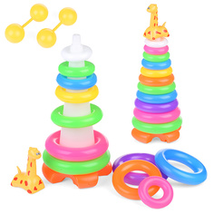 Пирамидка WF-233-12 "Жирафик" в сетке Oubaoloon